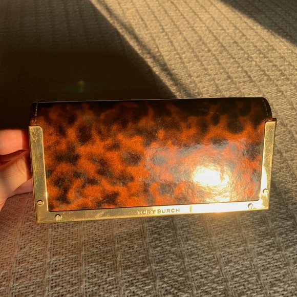 Tory Burch Glasses Case Eyeglasses Case Sunglasses Case Sunglass Case - Picture 11 of 11